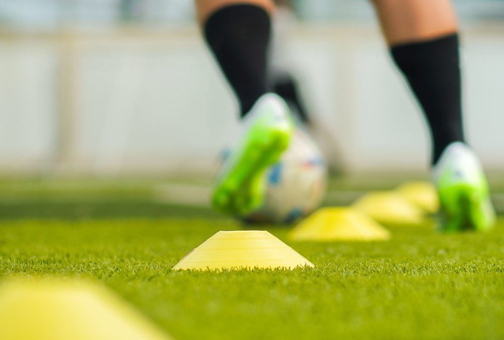 Enkelartrose bij voetballers